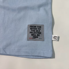 نیوی بلیو اسکائی بلیو راگلان ٹی شرٹ