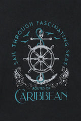 Caribbean Stone Washed Oversized Tshirt - Unisex