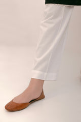 Straight Trouser ( Egg White Colour)