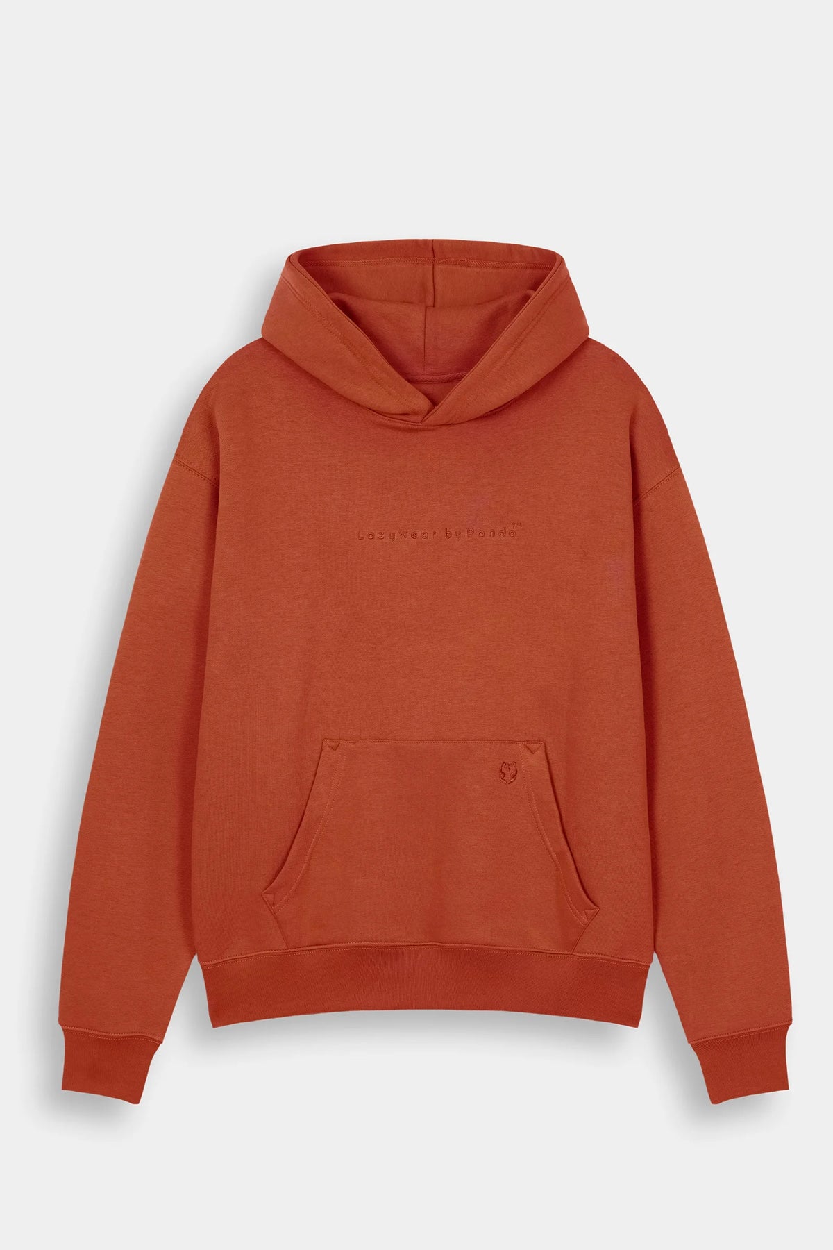 Lazywear Essential Hoodie — Rust Clay — M
