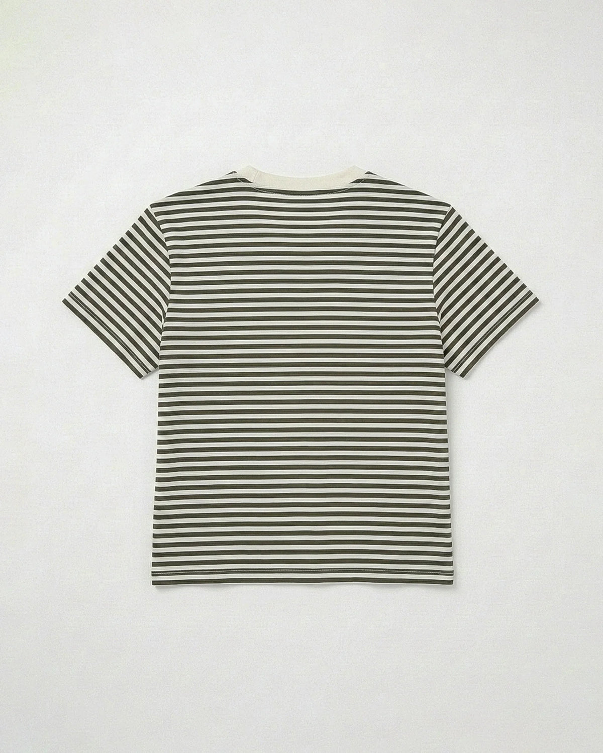 women's stripe tee - olive