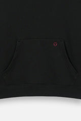 Lazywear Essential Hoodie — Onyx Black — M